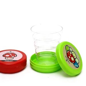 Magic Cup for Kids – Set of 2 Glass Magic Cup Folding Cup