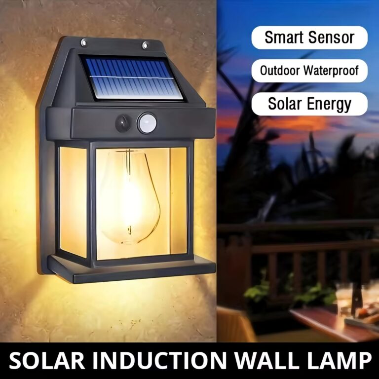 Solar Motion Sensor Wall Light
